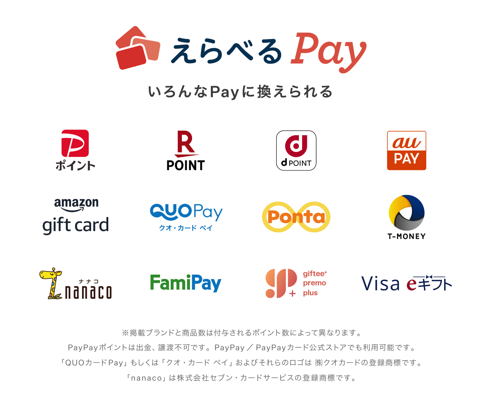 えらべるPay