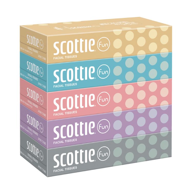 BOXテイッシュ スコッティ 15箱