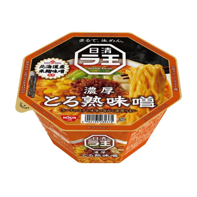 日清 ラ王 とろ熟味噌 1箱（12個）