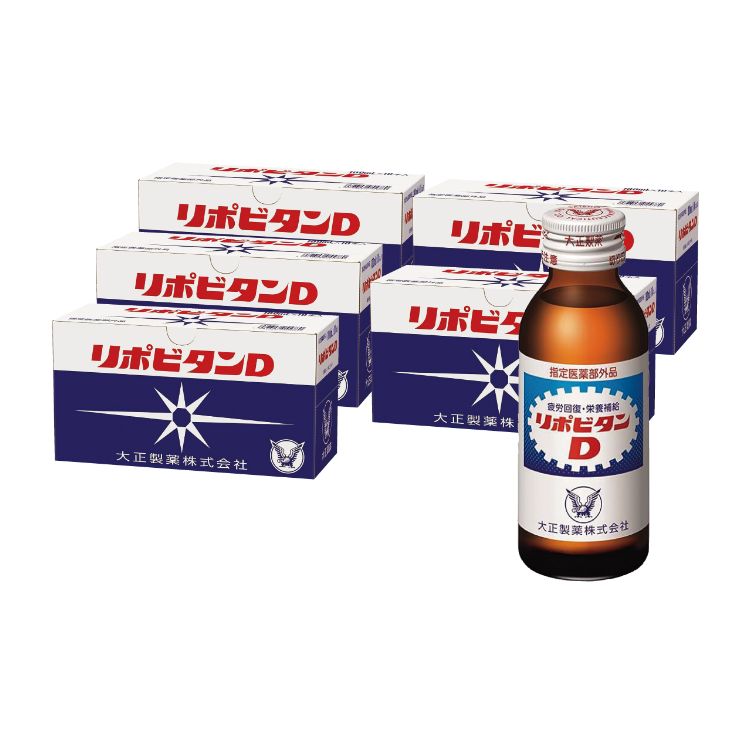 大正製薬 リポビタンＤ 100ml（10本入）5箱