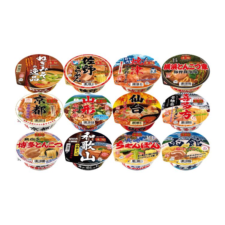 ニュータッチ 凄麺 全国ご当地ラーメン アレルギー対応 1ケース12食セット