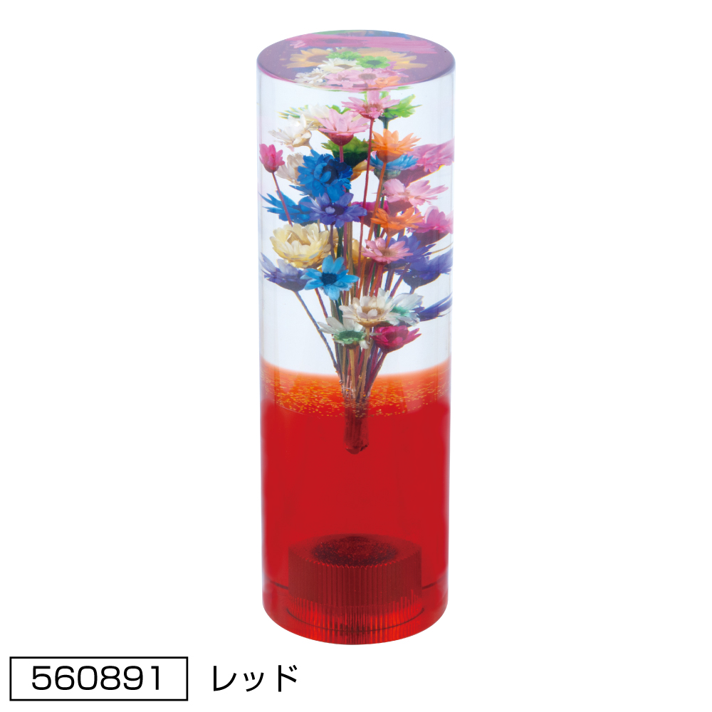 ジェットイノウエ 水中花シフトノブ 寸胴型 レッド 3AD