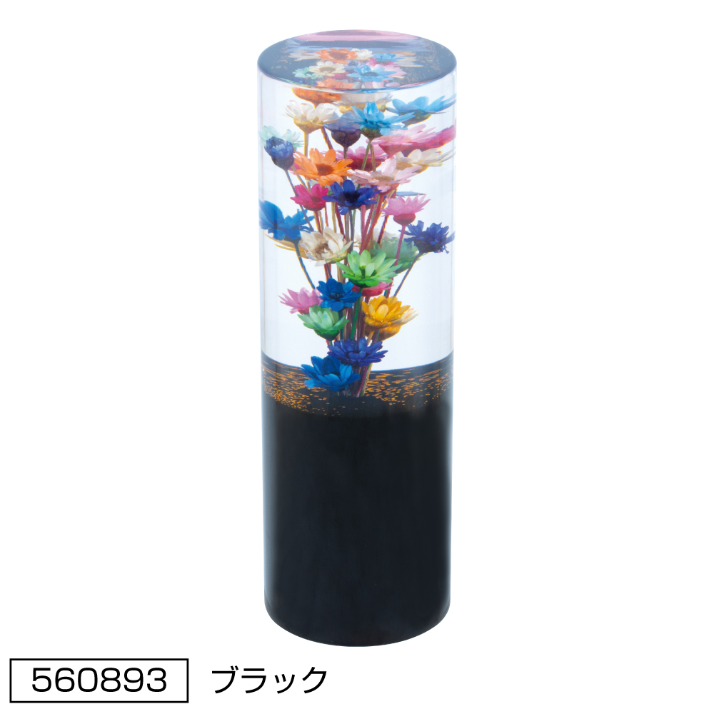 ジェットイノウエ 水中花シフトノブ 寸胴型 ブラック 3AD