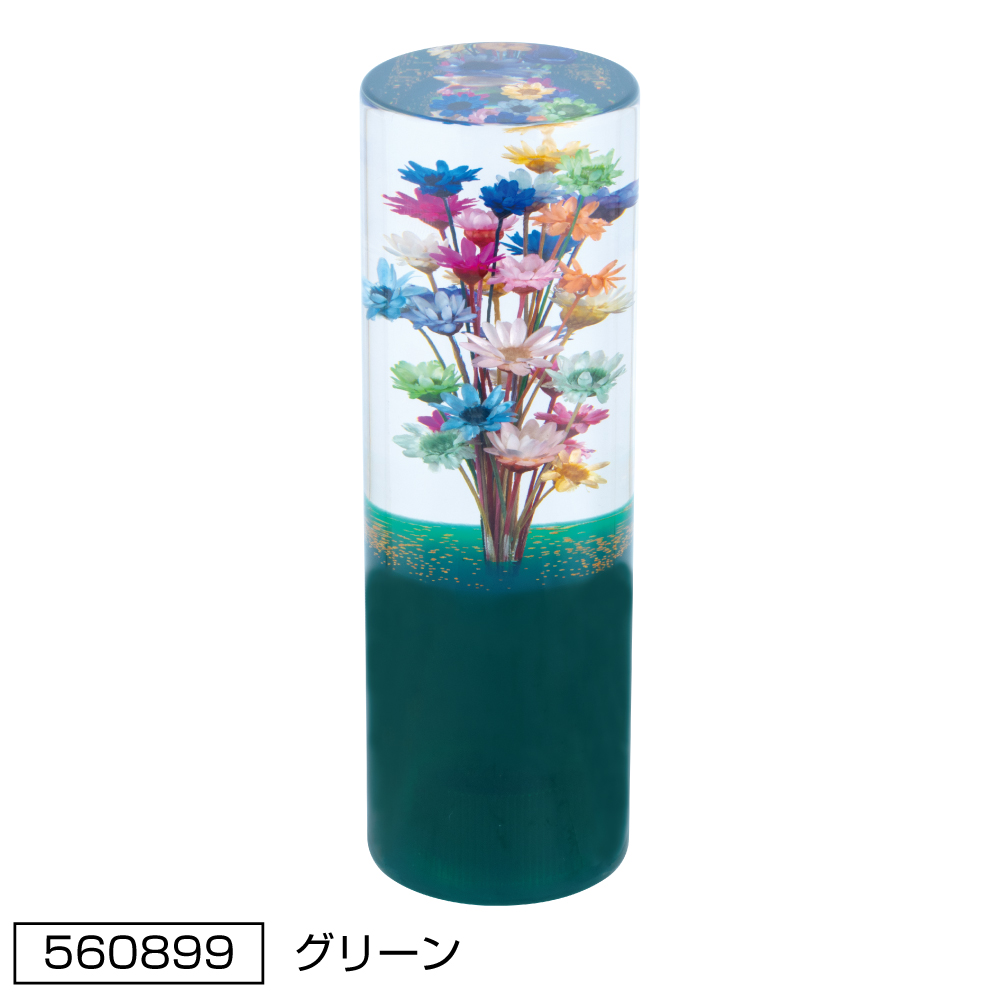 ジェットイノウエ 水中花シフトノブ 寸胴型 グリーン 3AD