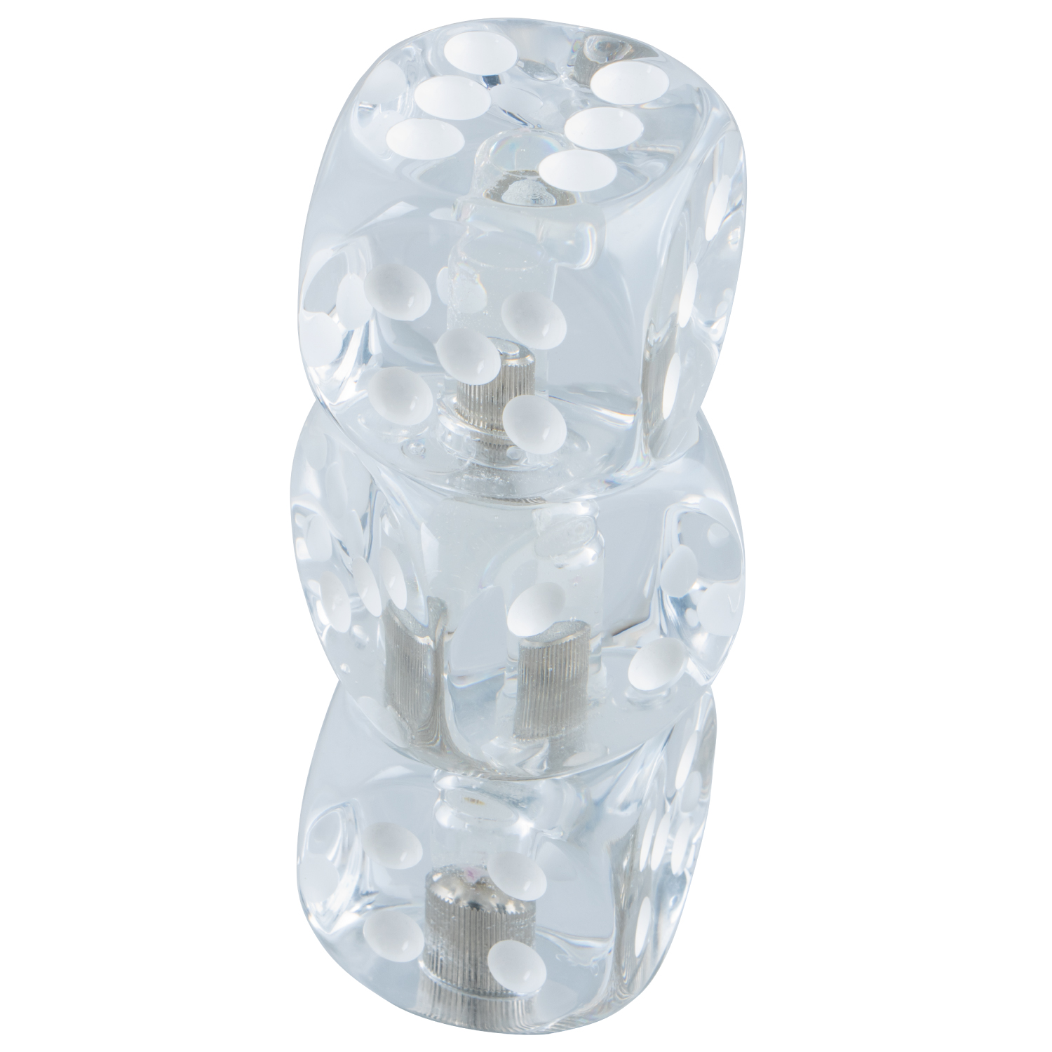 ジェットイノウエ サイコロシフトノブ3連 クリアー 3AD