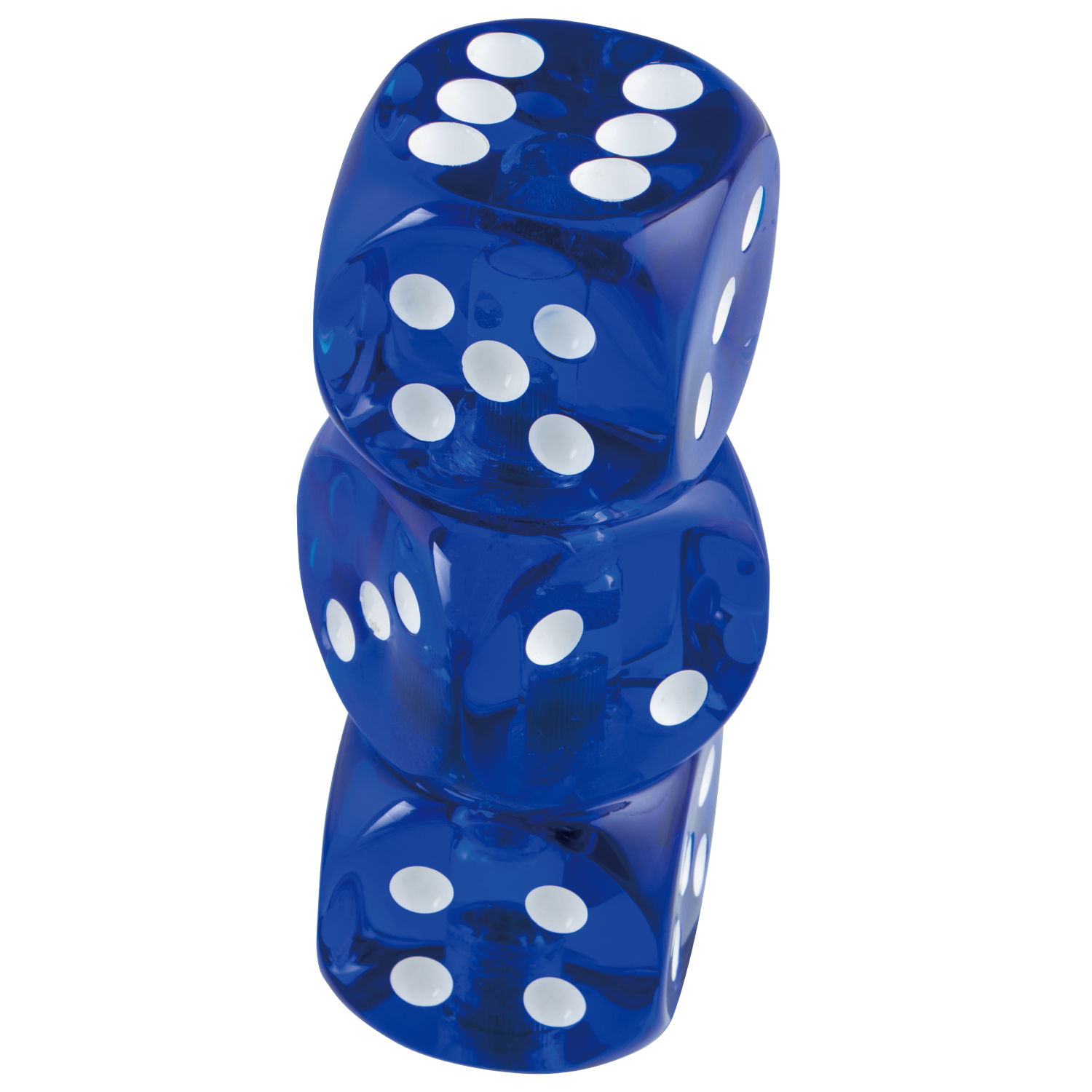 ジェットイノウエ サイコロシフトノブ3連 ブルー 3AD