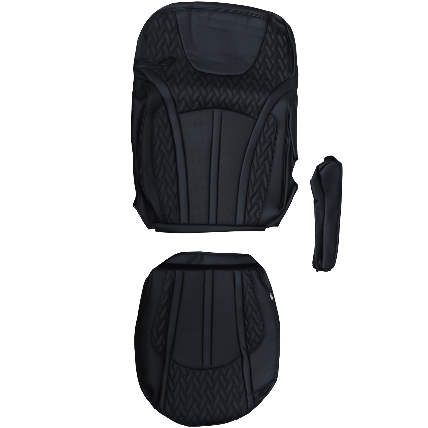 ジェットイノウエ DXシートカバー「Fit（フィット）」 17スーパーグレート 黒/黒糸