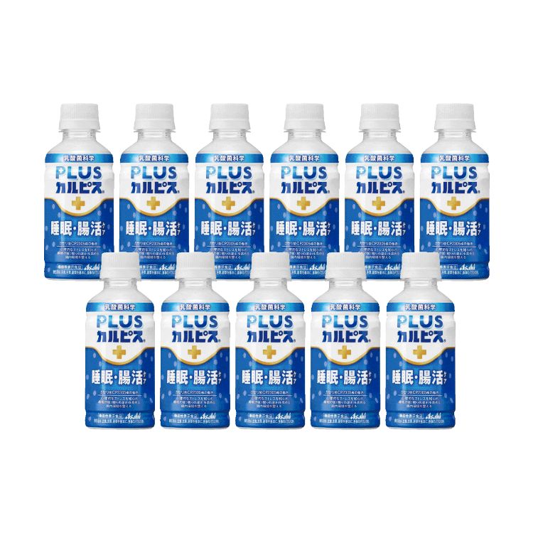 アサヒ飲料 PLUSカルピス (R) 睡眠腸活ケア 200ml 1箱（24本）